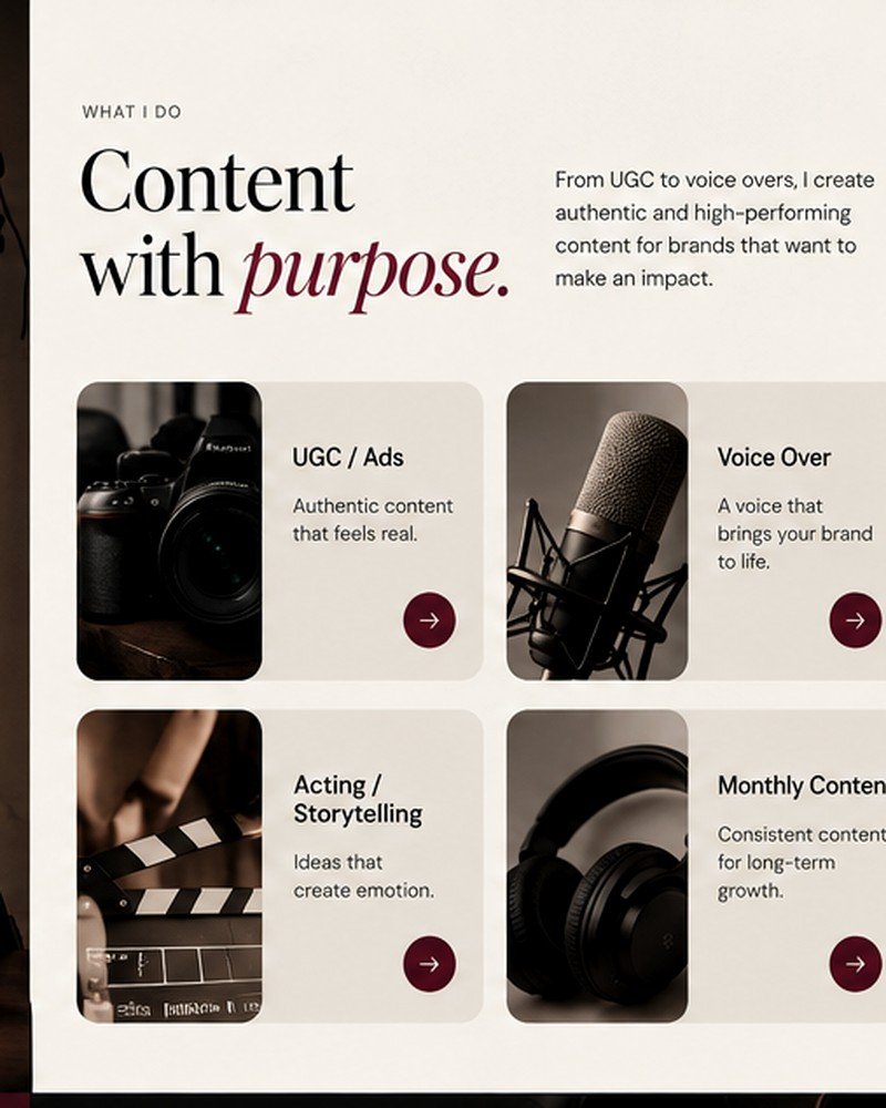 UGC creator setup